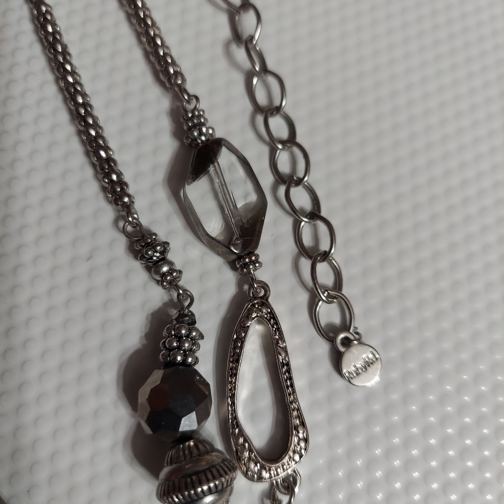 Ruby Rd Textured Silver Multi-Strand-Textured Fac… - image 3